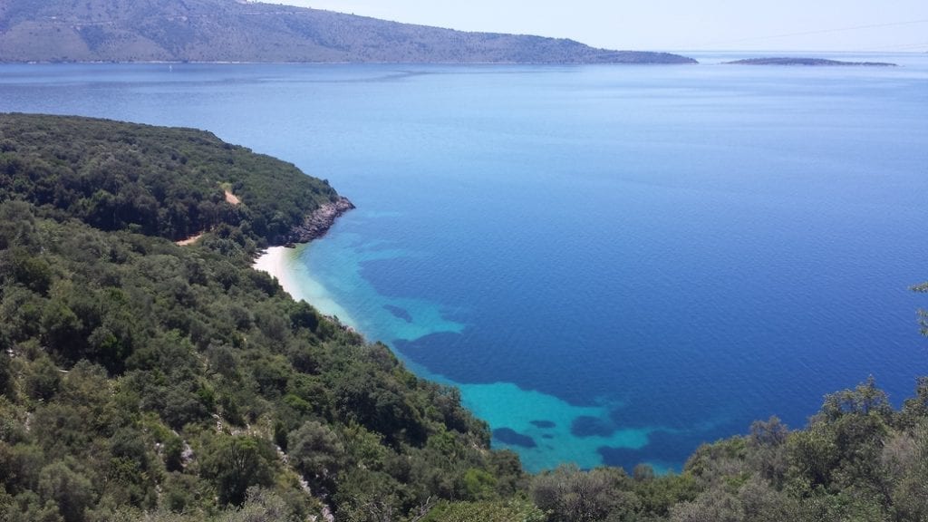One of the best things about cycling in Greece, is the stunning scenery