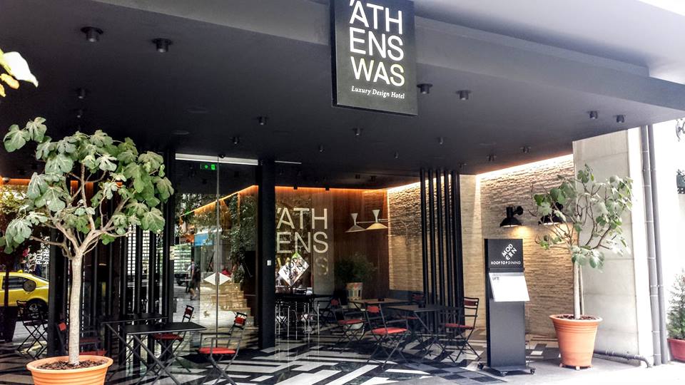 The AthensWas Hotel near the Acropolis in Athens, Greece