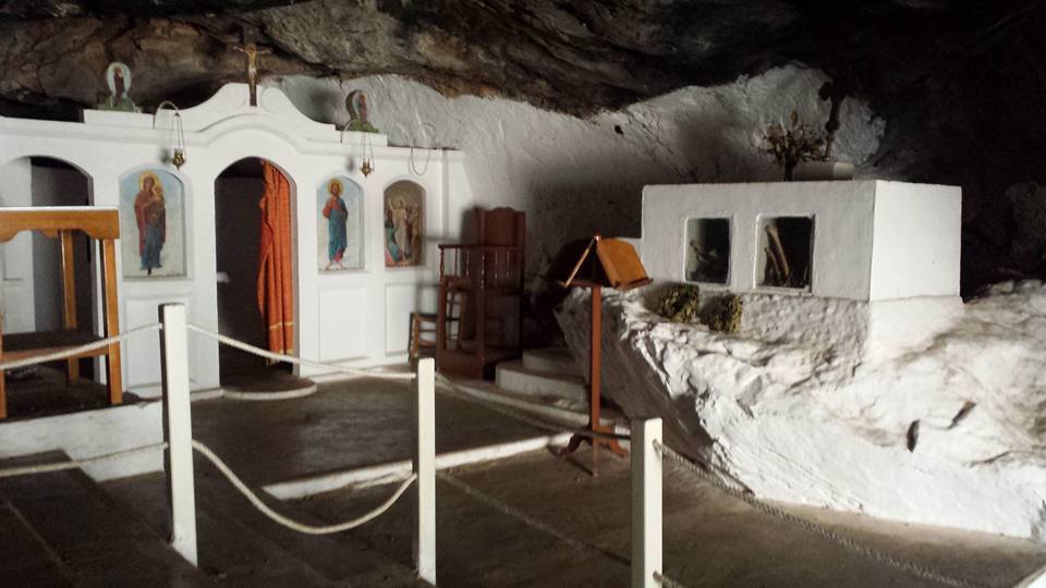 Milatos cave in Crete