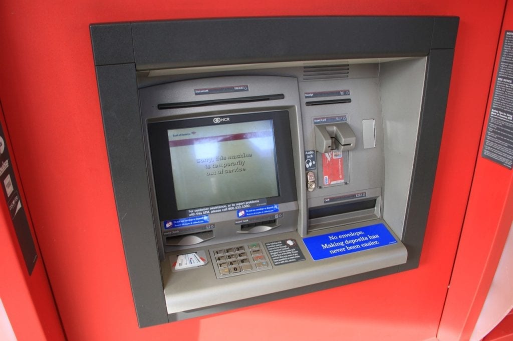 ATM machine