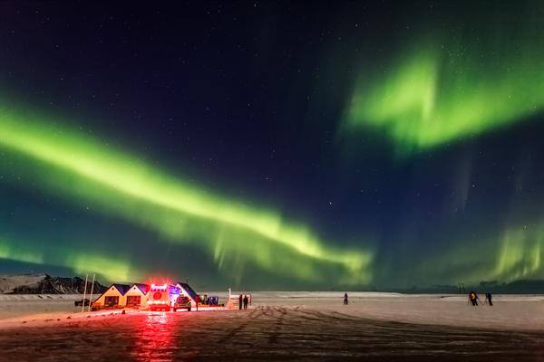 The Northern Lights in Iceland