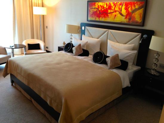 A room at the Grand Hotel River Park Hotel in Bratislava