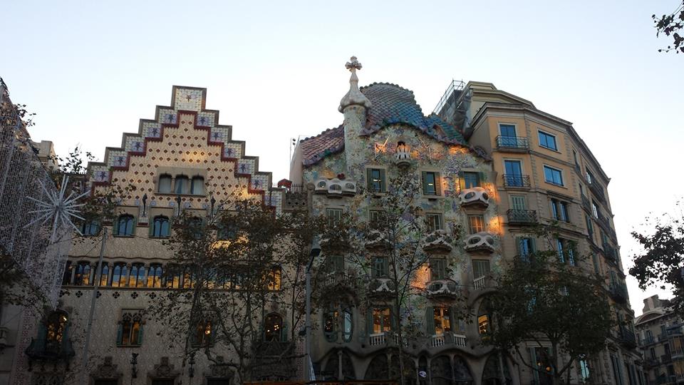 The Gaudi Casa Batlló is one of the reasons to visit Barcelona in December