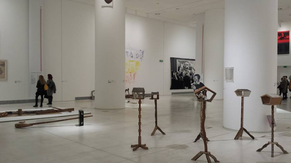 Inside the National Museum of Contemporary Art in Athens