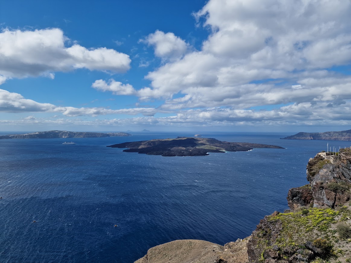 The Santorini volcano