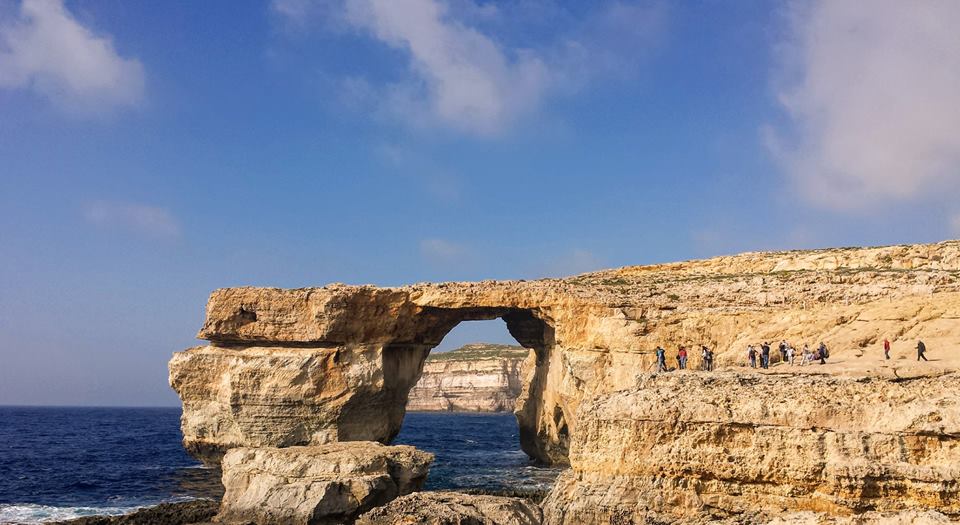 The Azure Window in Gozo
