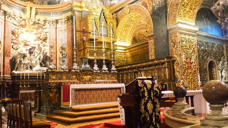 St. John's Co-Cathedral in Valletta, Malta