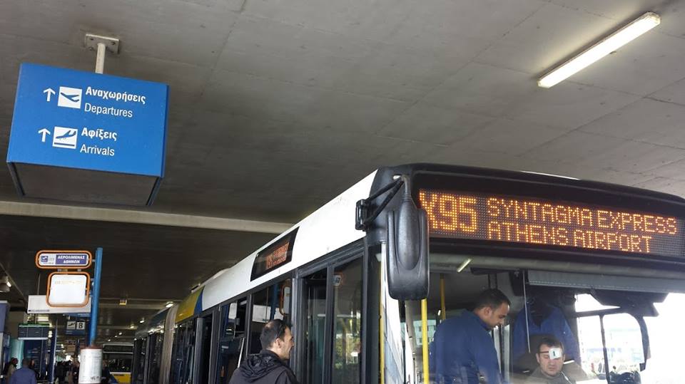 Getting from Athens airport to the city