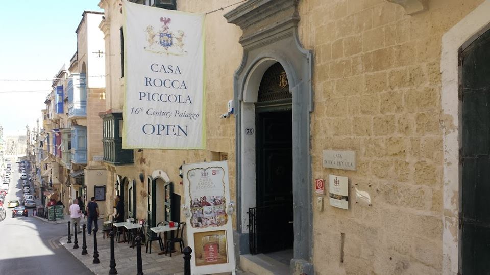 Cassa Rocca Piccola in Valletta, Malta