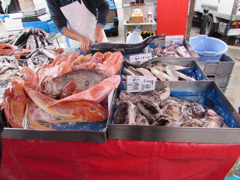 Fish at Marsaxlokk in Malta