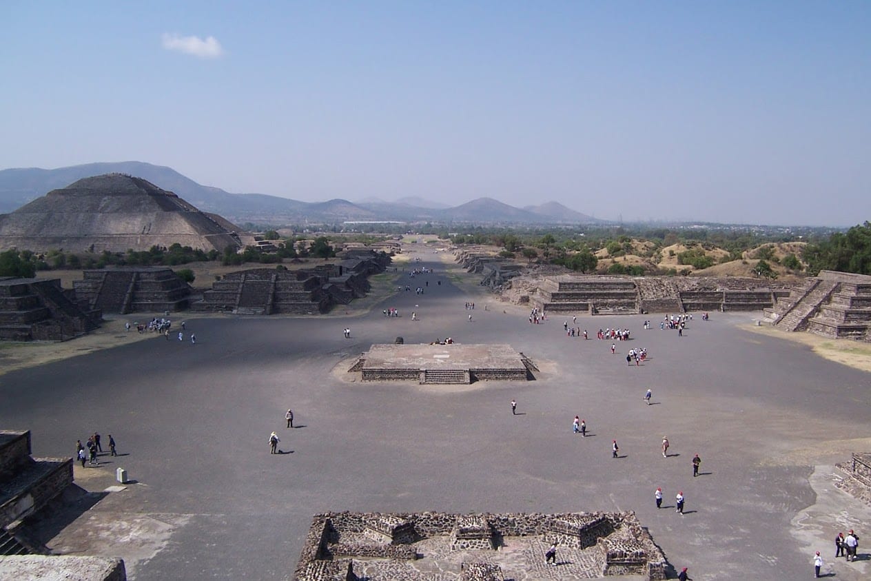Visiting the site of Teotihuacan in Mexico