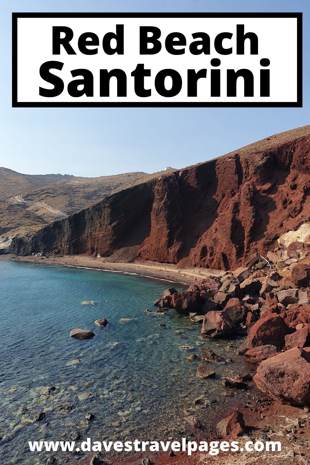 Red Beach Santorini - Information on how to get to Red Beach Santorini, is red beach safe, and more.