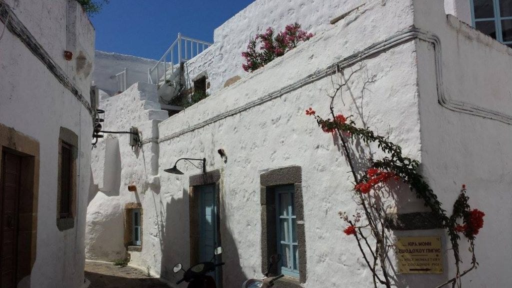 Walking around the Chora in Patmos