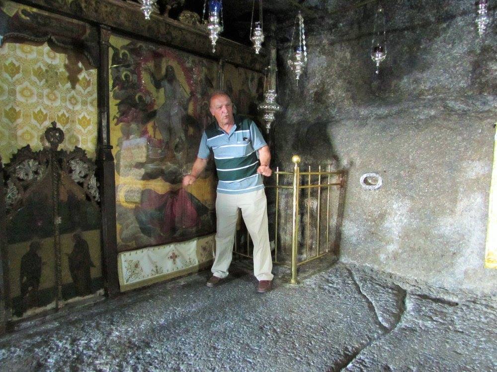 Inside the Cave of the Apocalypse Patmos Greece