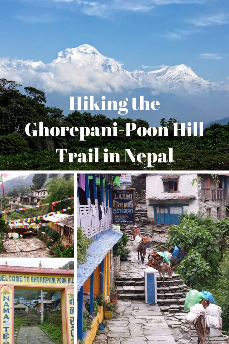 Hiking the Ghorepani-Poon Hill Trail in Nepal