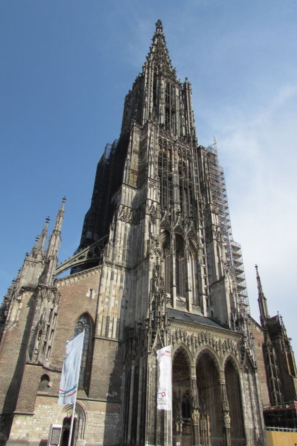 The magnificent Ulm Minster. A central focal point and must see when visiting Ulm, Germany.