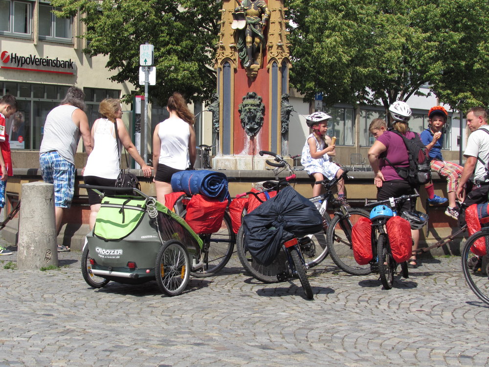 The Danube to Lake Constance cycle route in Germany