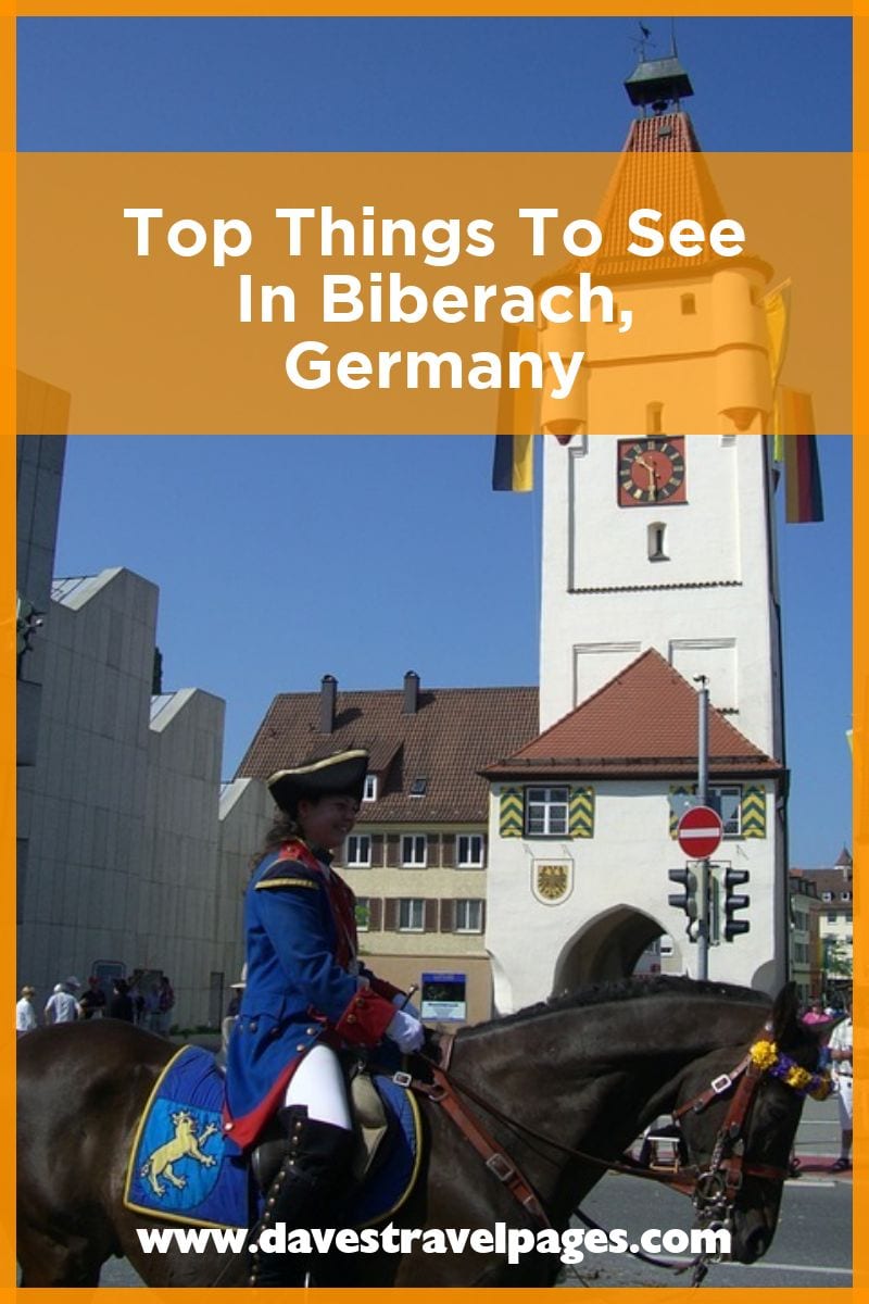 Biberach, Germany - a nice town to visit when cycling the Donau-Bodensee Radweg