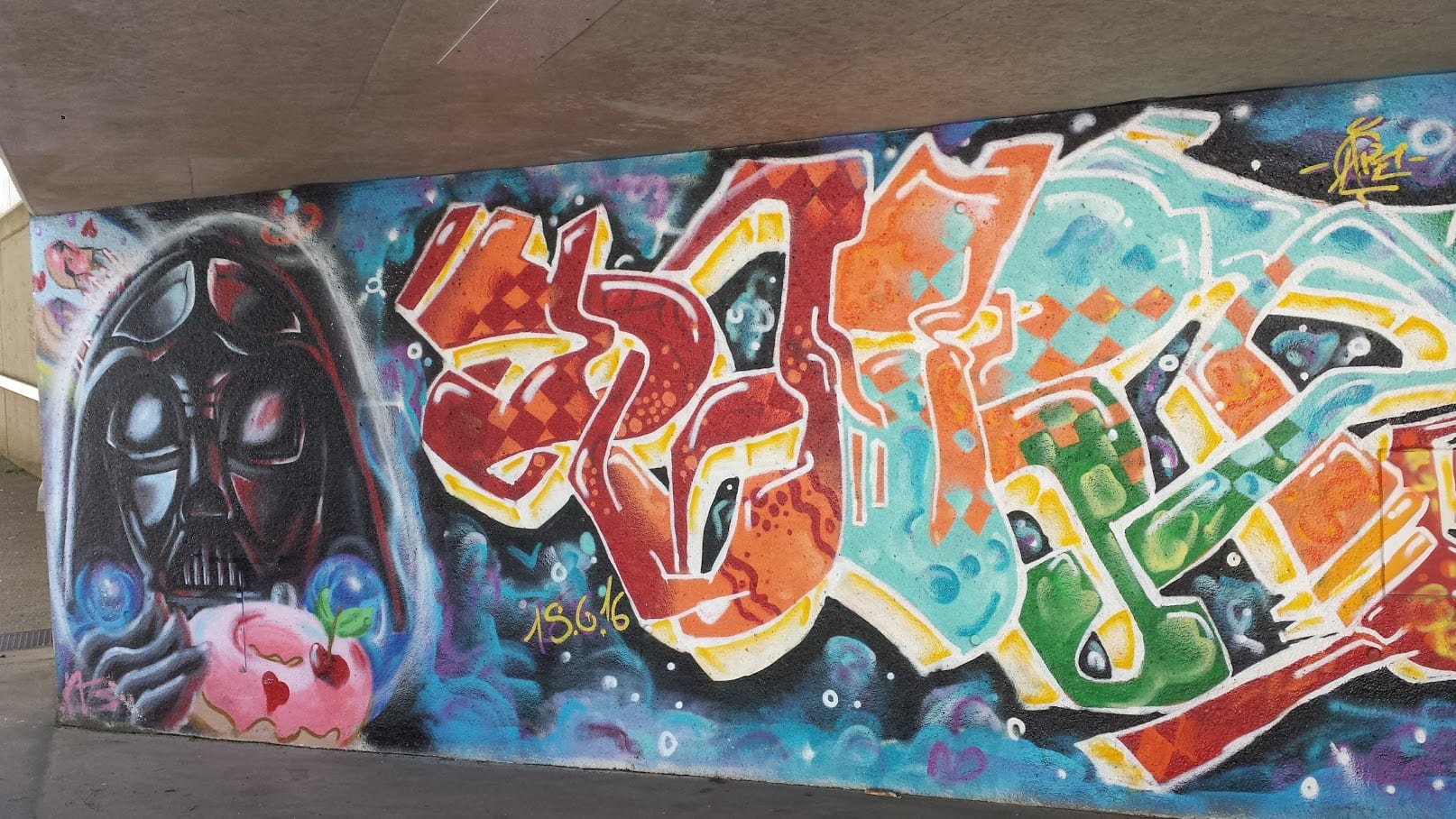 Street art in Biberach, Germany