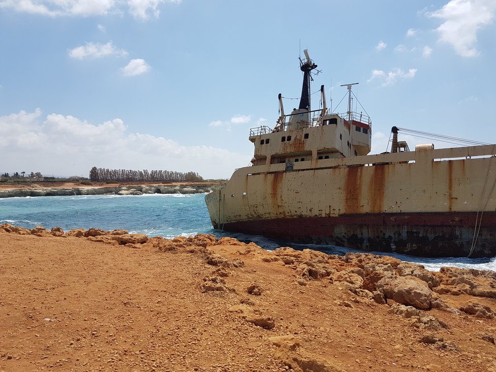 Visit a shipwreck- things to do in Paphos