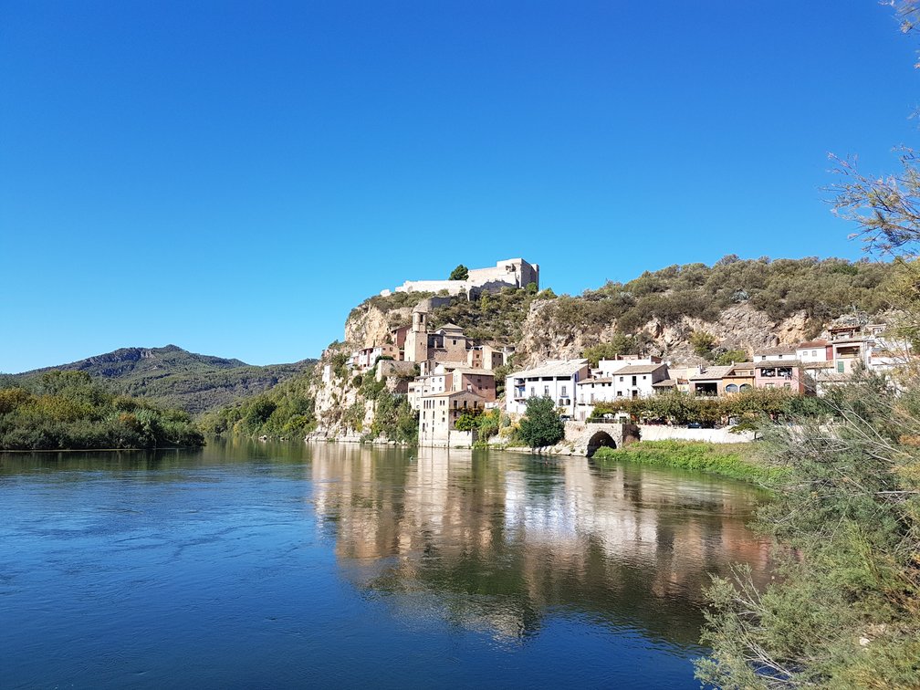 Ebre river in Catalonia