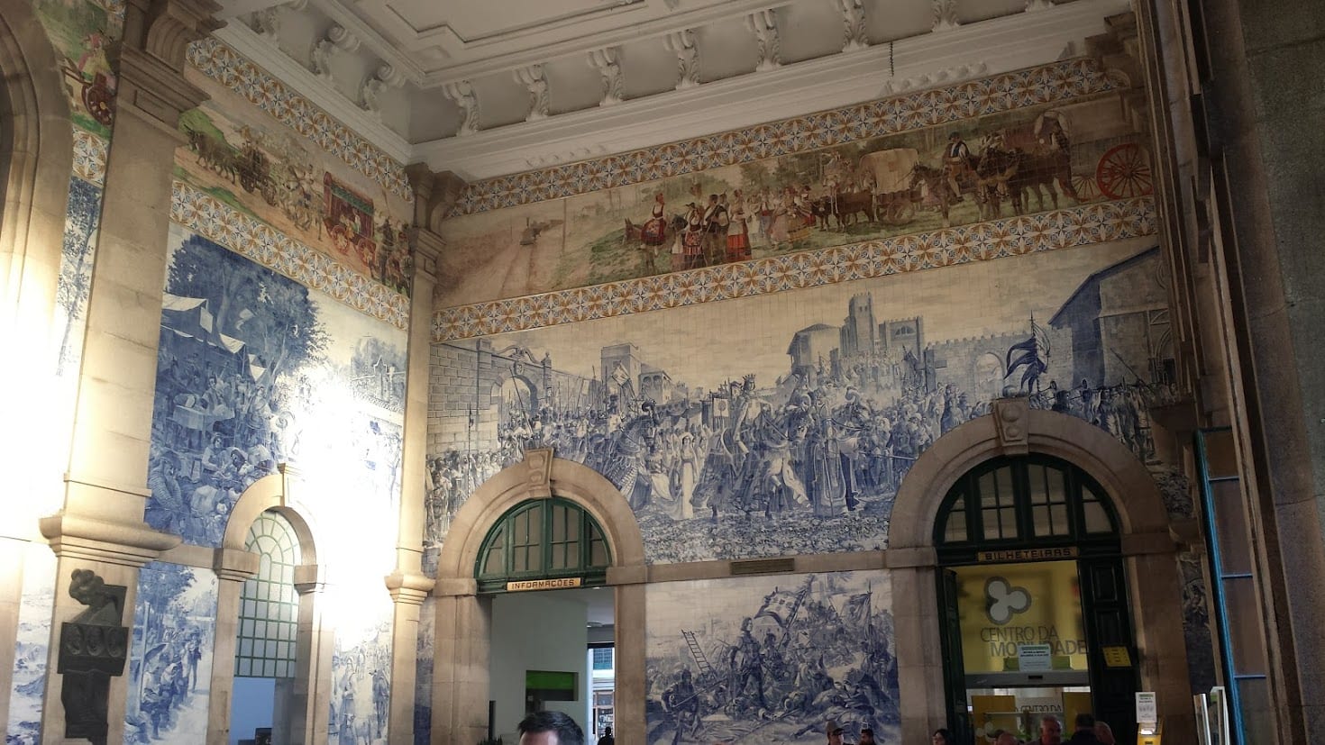 The Sao Bento Station in Porto