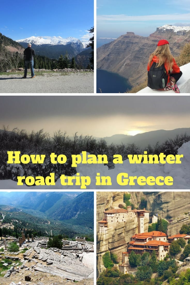 How to plan a winter road trip in Greece - Travel tips and advice