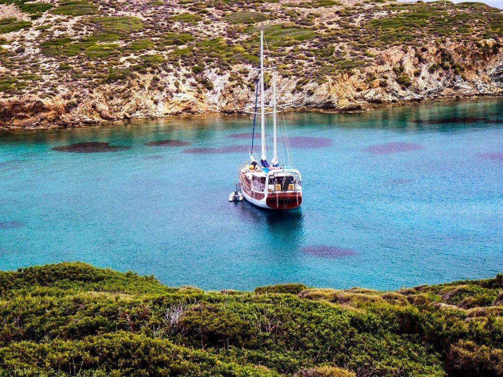 Gullet cruises in Greece