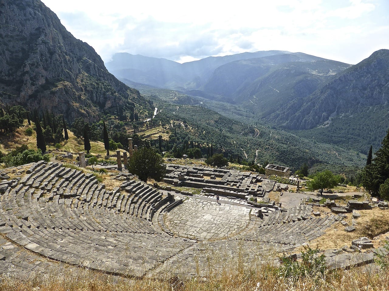 The theatre at Delphi