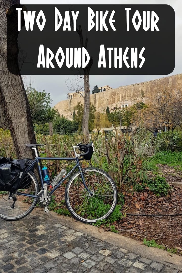 Bike Tours: A two day bike tour around Athens, Greece. A ride around the historic centre of Athens, and then on to the Temple of Poseidon at Cape Sounion.