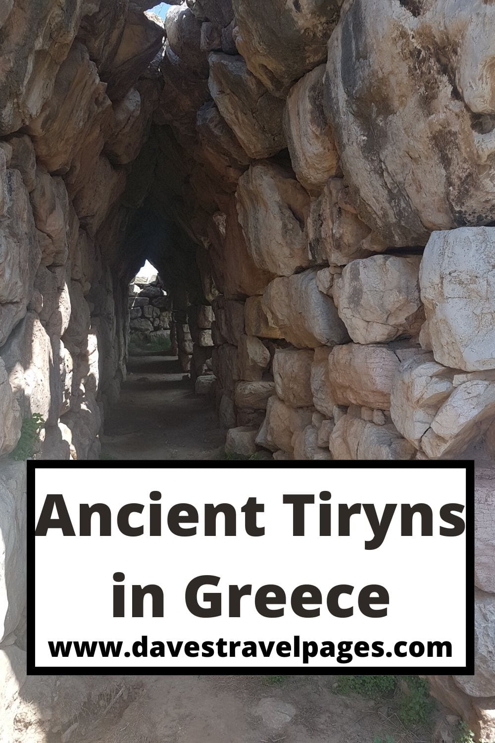 Visiting Ancient Tiryns in Greece