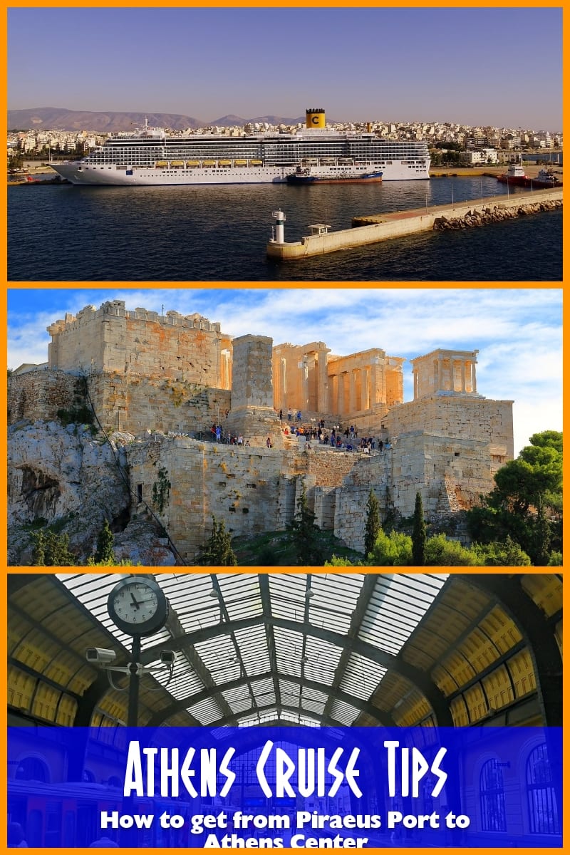 How to get from Piraeus to Athens when arriving by cruise ship