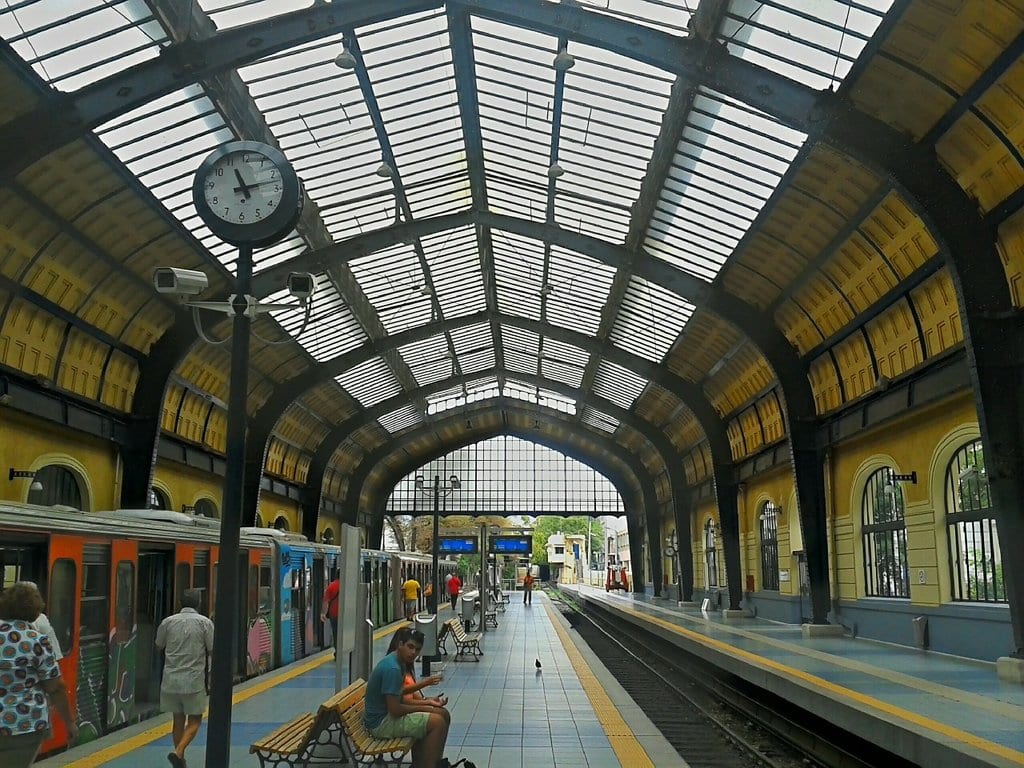 Using the Piraeus to Athens metro line to get into the city from the ferry terminals