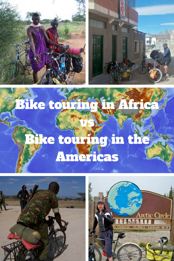 Bike touring in Africa vs bike touring in the Americas