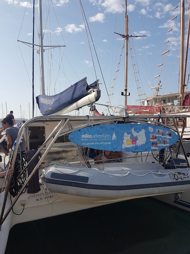Milos adventure sailing trips