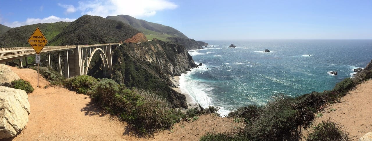 Biking the Pacific Highway Route along the west coast USA