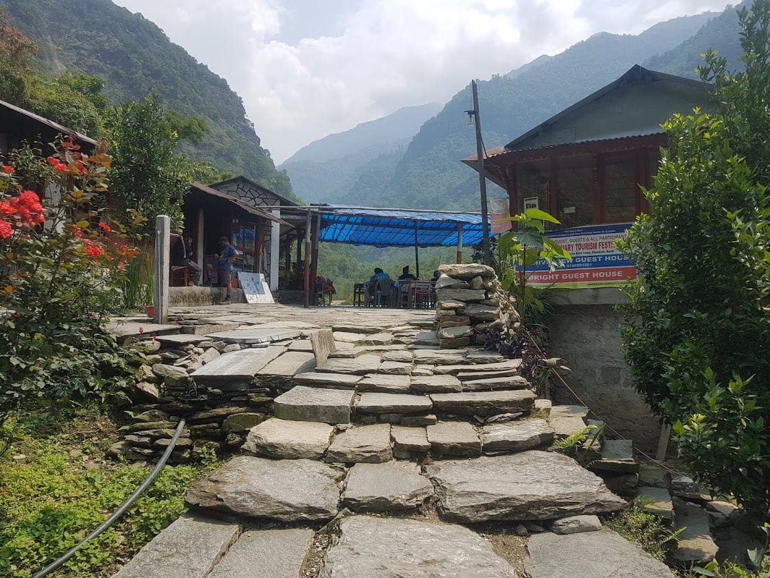 Ghandruk in Nepal