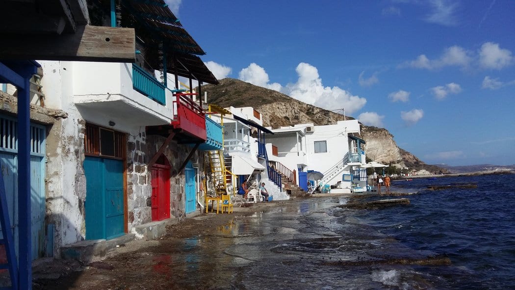Klima fishing village in Milos