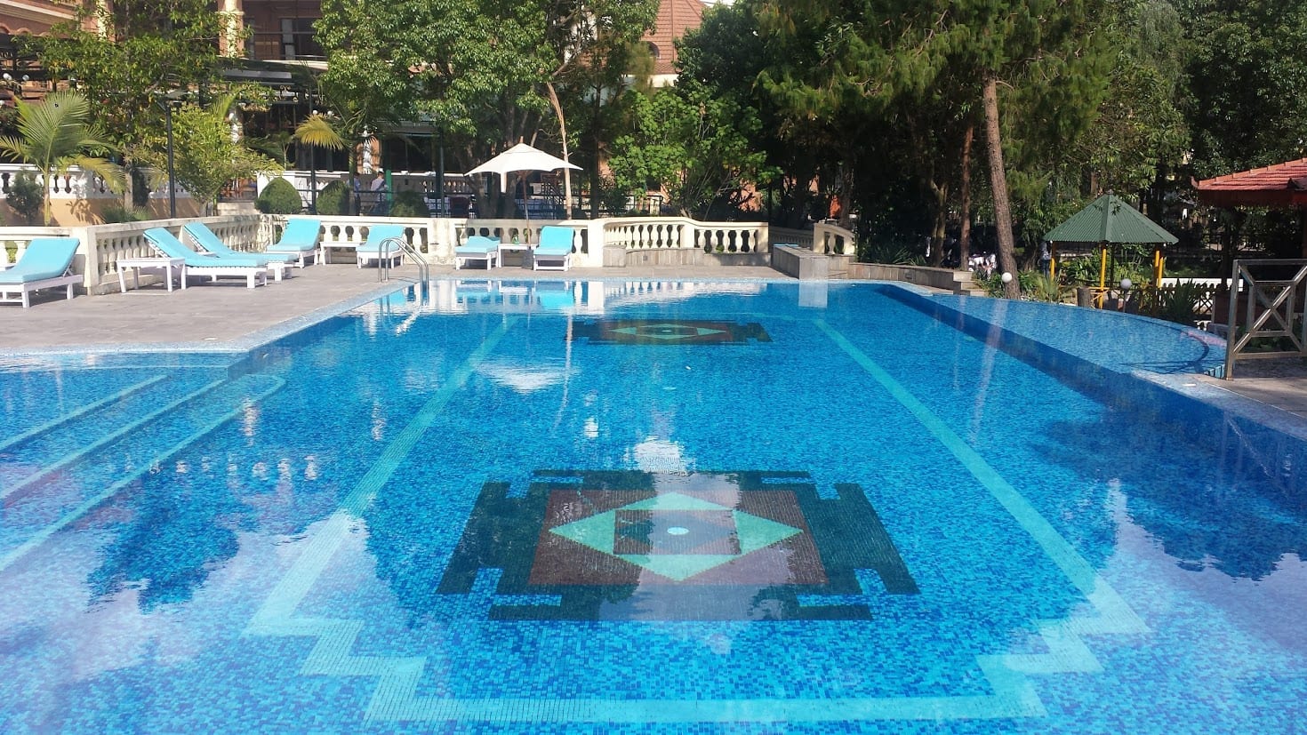 Park village resort swimming pool in Kathmandu