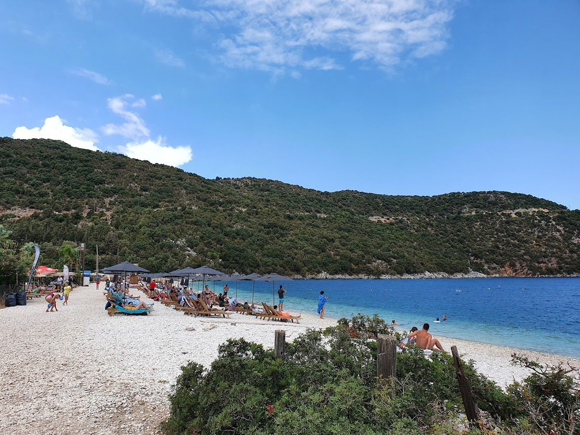 Antisamos beach in Kefalonia