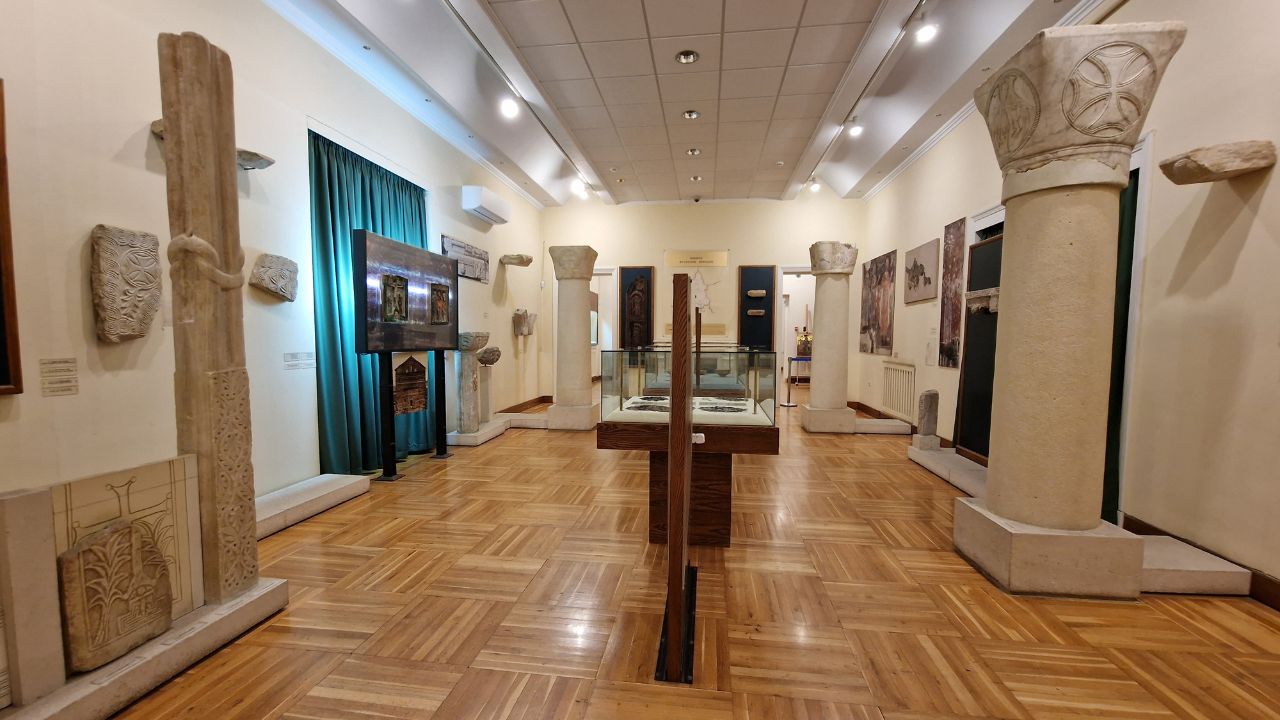Inside the Byzantine museum of IOannina