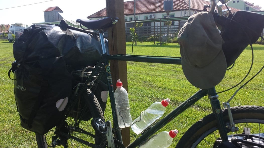 Carrying water for overnight camping