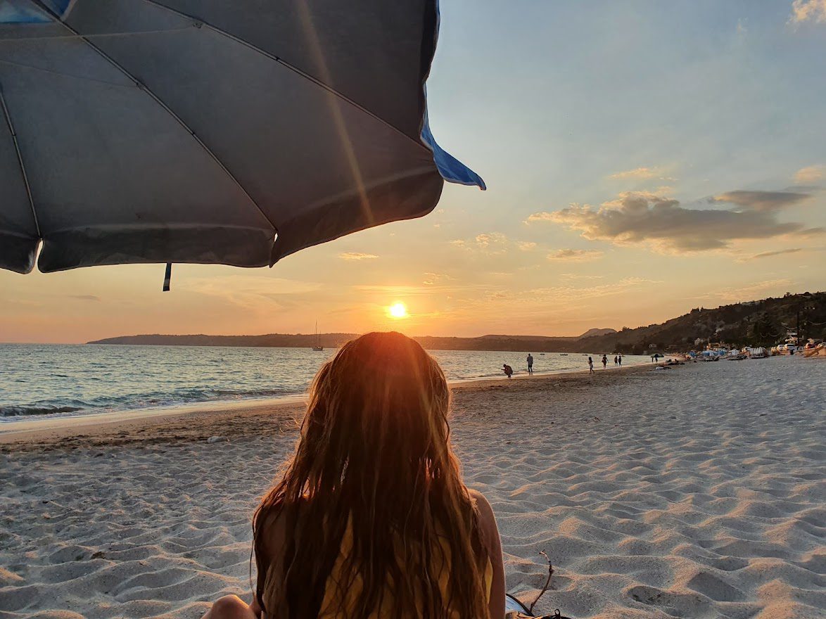 Lourdas beach kefalonia