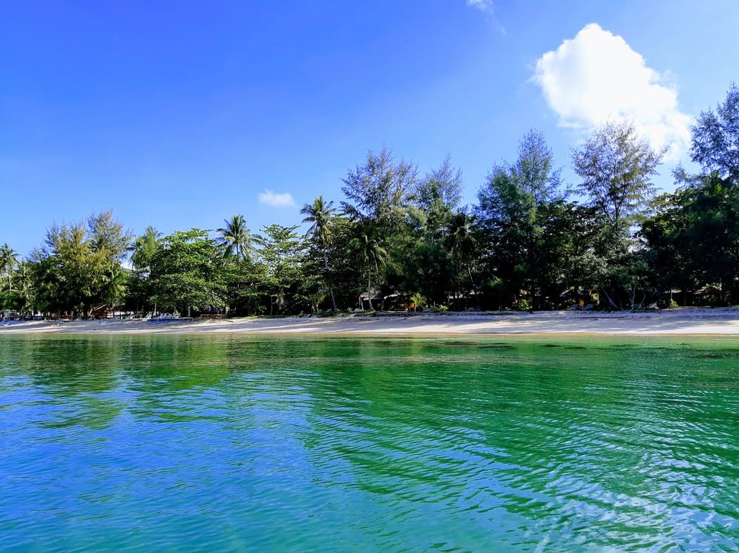 Arriving in Koh Jum by boat from Koh Lanta