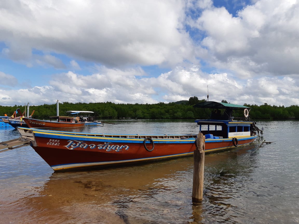 Longtail boat to Koh Jum