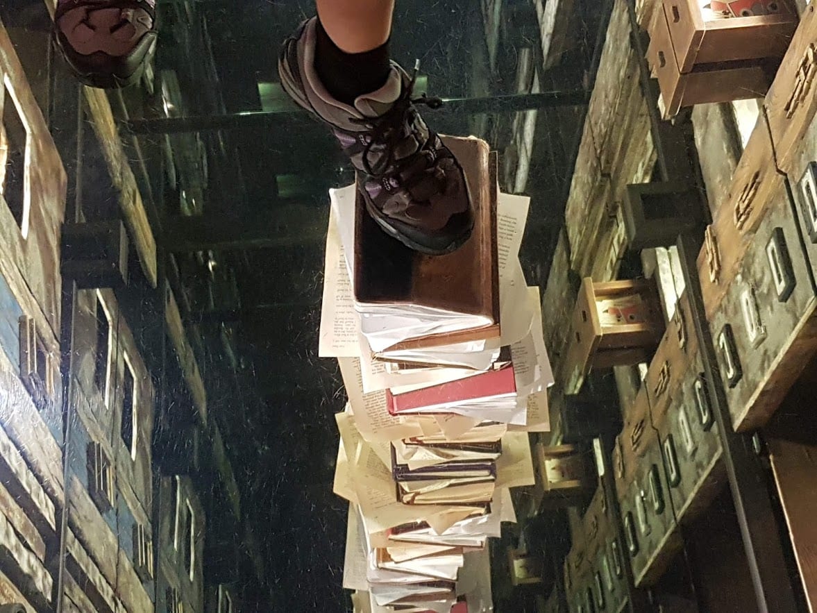 The Vertigo display inside the National Gallery Singapore