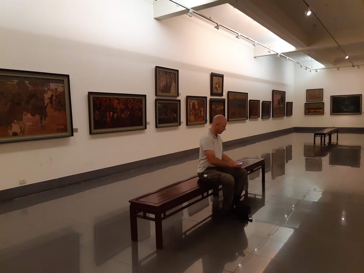 Vietnam National Fine Arts Museum in Hanoi