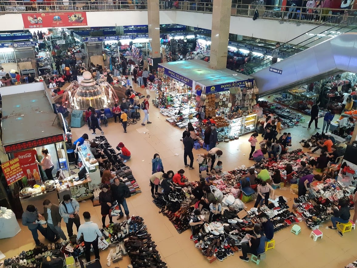 A quick look inside the Dong Xuan market during our two days in Hanoi, Vietnam.