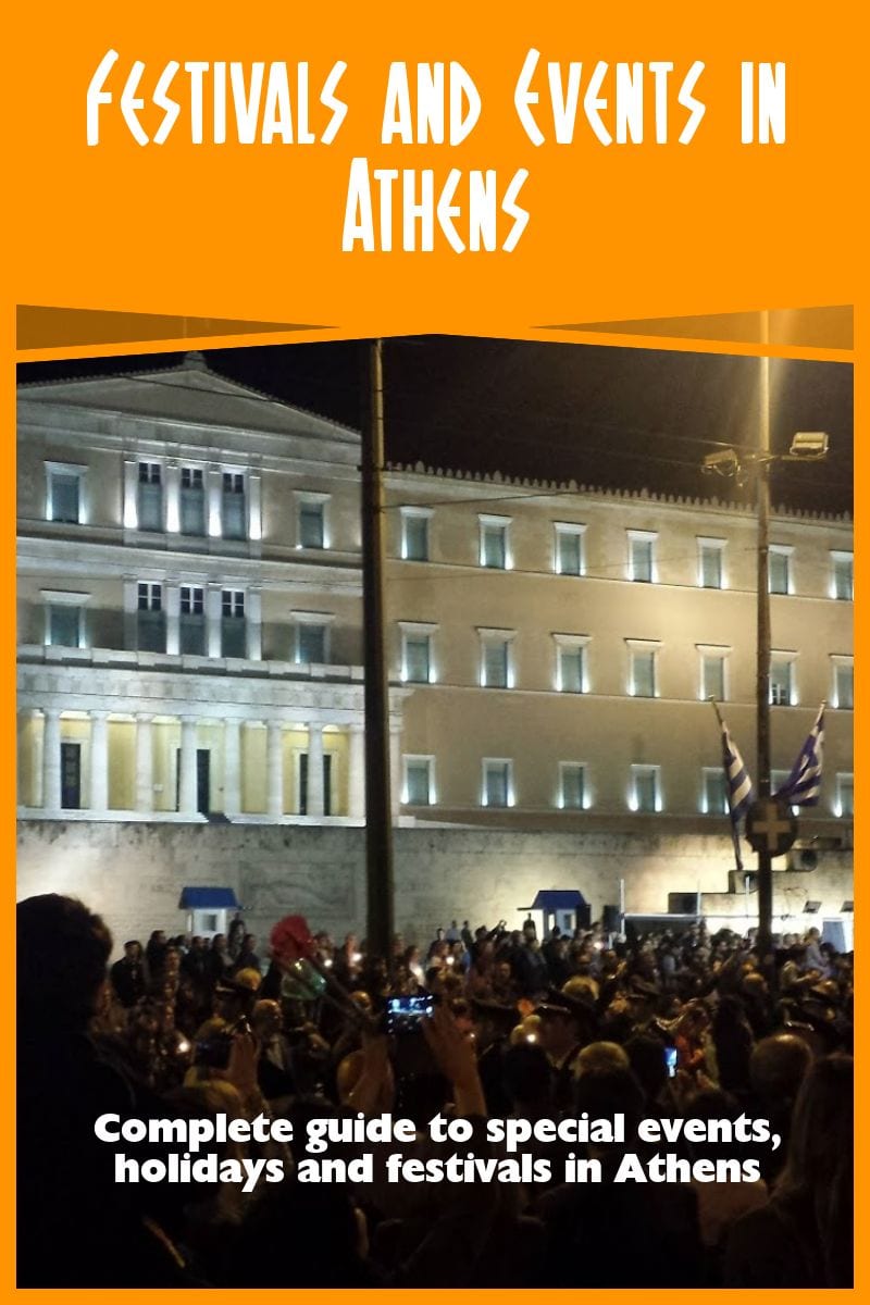 A complete guide to special events, holidays and festivals in Athens, Greece.