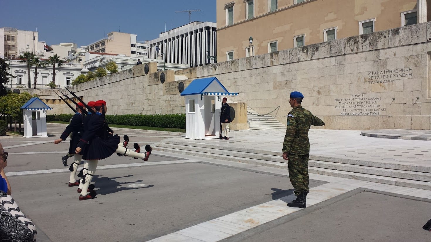 The Changing of the Guards in Athens